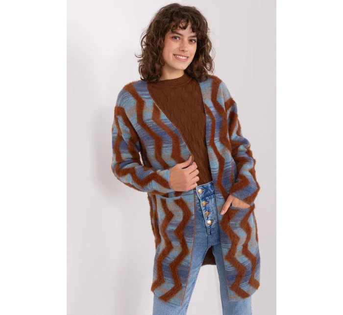 Sveter na zapínanie model 188853 AT