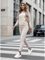 Dámská tepláková souprava MIGEL light beige Dstreet model 21980350 - FashionStreet
