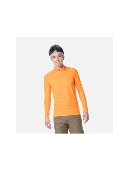 Rossignol Classique 1/2 Zip T-shirt oranžová pánske