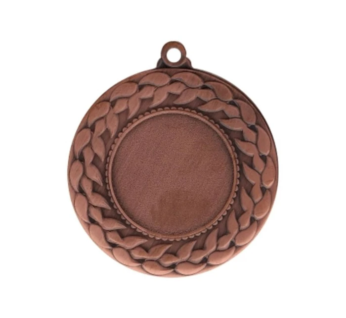 Bronzová medaila s priestorom pre emblém 25 mm - oceľová medaila