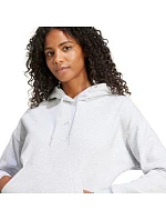 Dámska mikina adidas Essentials Small Logo Feel Cozy light grey JN1853