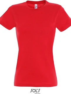 SOL'S Imperial Women Dámské tričko z těžké bavlny model 22520834 red