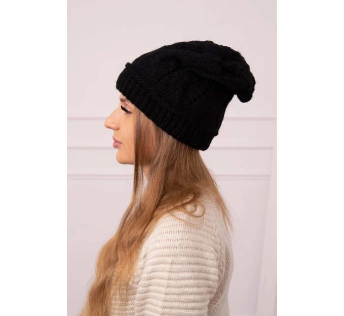 Dámská čepice  černá model 18752317 - K-Fashion