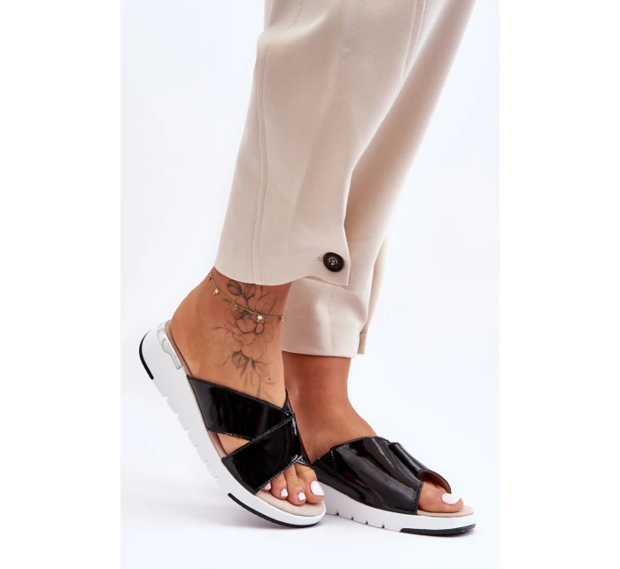 Lakované nízké  Černé model 21625790 - S.Barski