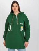 Mikina RV BL model 18385423 tmavě zelená - FPrice Mikina RV BL model 18385423 tmavě zelená - FPrice