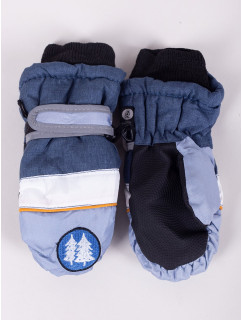 Detské zimné lyžiarske rukavice Yoclub REN-0216C-A110 Blue