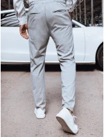 Pánské světle šedé chino kalhoty Dstreet model 21977501 - FashionStreet