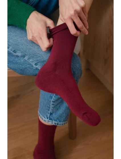 Ponožky Steven art.130 polovičné froté Merino Wool 35-41