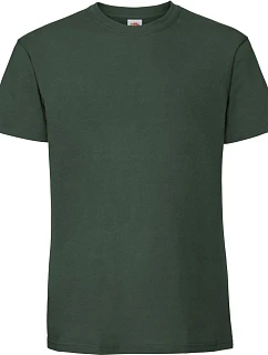 Iconic 195 T Pánské těžké tričko model 22417141 bottle green - Fruit of the Loom