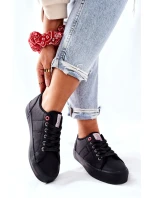 Damskie Trampki Cross Jeans II2R4003C Czarne Damskie Trampki Cross Jeans II2R4003C Czarne