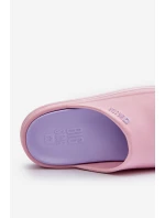 Klapki Damskie Na Platformie Big Star NN274A035 Różowe Klapki Damskie Na Platformie Big Star NN274A035 Różowe