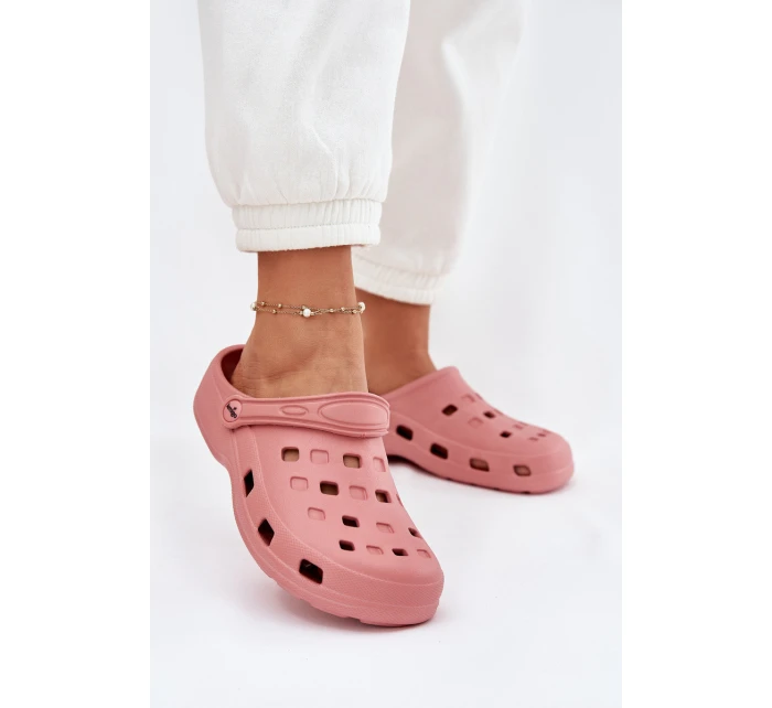 Klapki Damskie Piankowe LEMIGO 806 Różowe