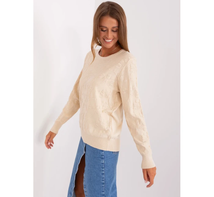 Jumper AT SW 2231.99P svetlo béžová