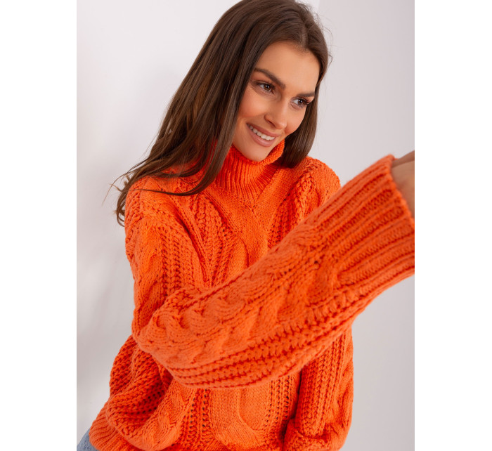 Sweter AT SW 2350.91P pomarańczowy