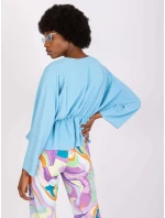 Blúzka DHJ BZ 11979.67 svetlo modrá