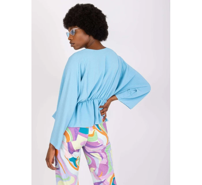 Blúzka DHJ BZ 11979.67 svetlo modrá