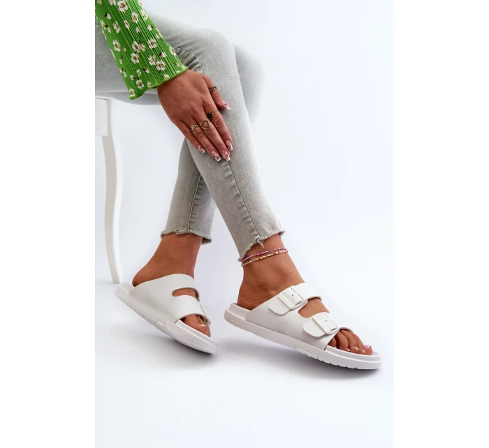 Dámske žabky NN274A751 White - Big Star