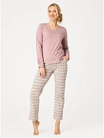 Pyžamo Key LNS 511 dlouhé rukávy, velikosti S–XL