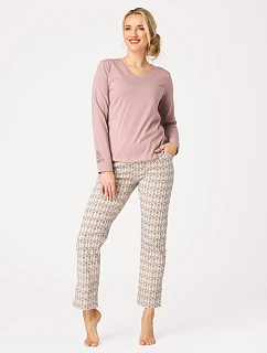 Pyžamo Key LNS 511 dlouhé rukávy, velikosti S–XL