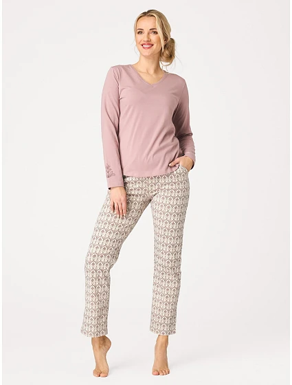 Pyžamo Key LNS 511 dlouhé rukávy, velikosti S–XL