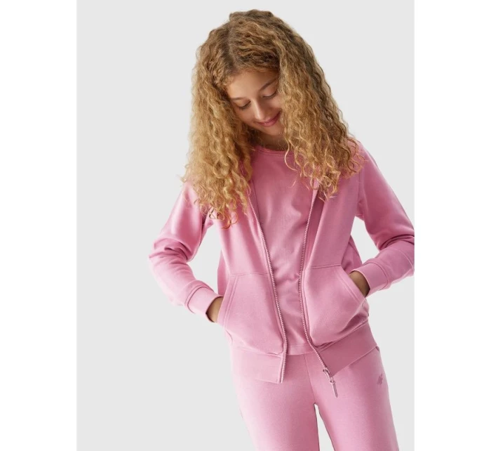 Dívčí mikina s kapucí 4F Junior Dívčí mikina s kapucí 4F Junior