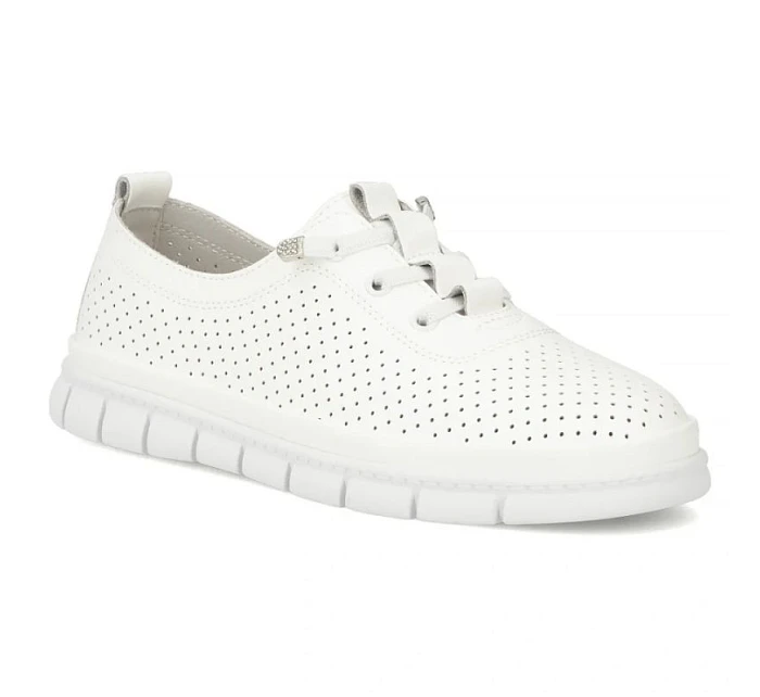 Dámske kožené šnurovacie čižmy Filippo DP7671