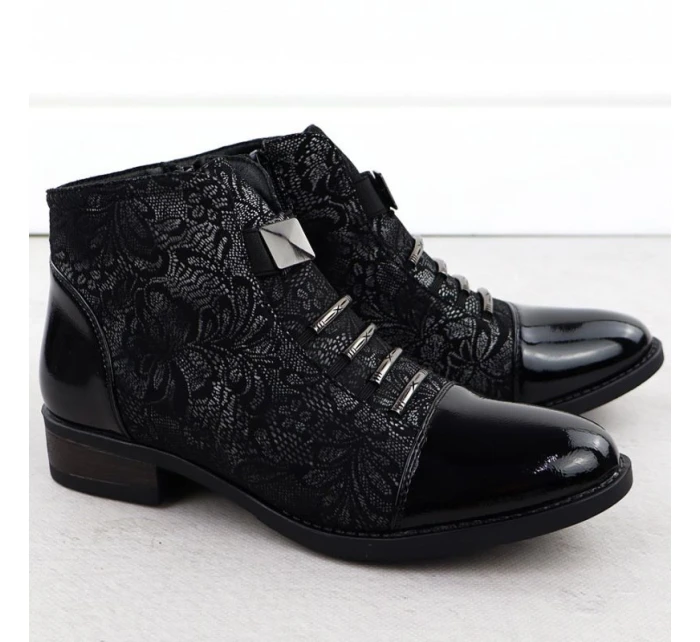 Dámské boty s černé model 22014901 - Sabatina Dámské boty s černé model 22014901 - Sabatina