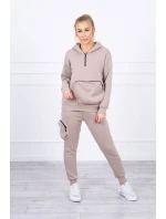 Izolačná sada s ozdobným vreckom béžová