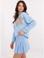 Mikina MI BL M6098.05P sivá