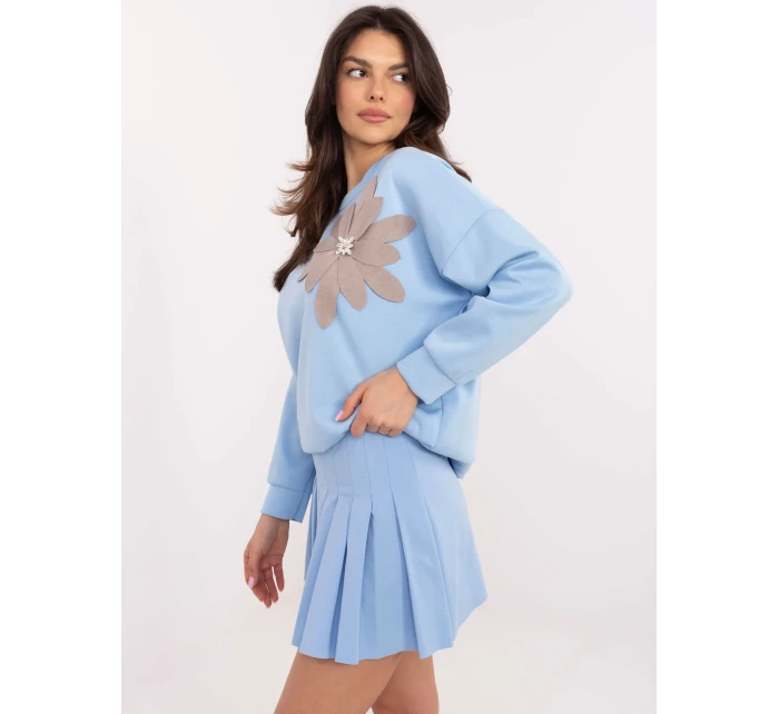 Mikina MI BL M6098.05P sivá