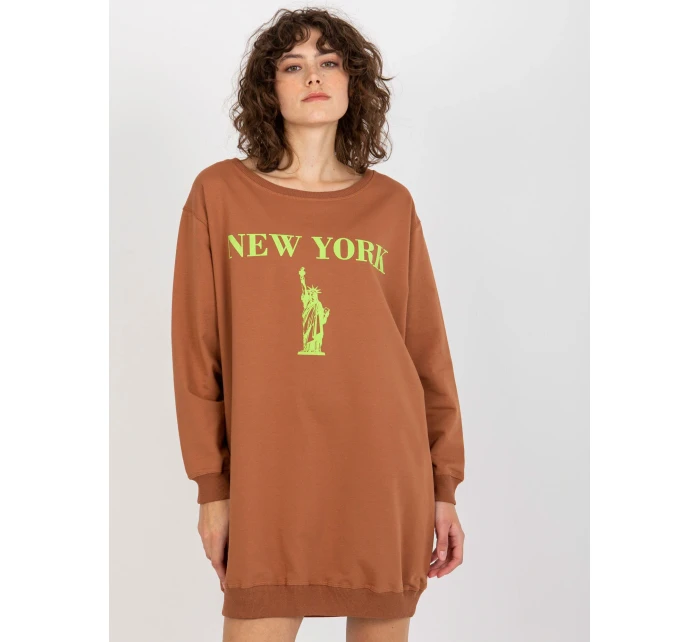 Mikina VI BL 3212.15X svetlo hnedá