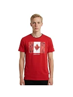 Canadian Peak JPALMEAK RED RM Pánske tričko 233 (RBMSZ2057H/CP-ROUGE)