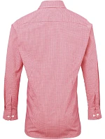 PR 220 Popelínová kostkovaná košile s dl. rukávem model 22476866 red/white - Premier