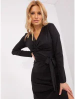 LK SK 509456 šaty.99 čierna LK SK 509456 šaty.99 čierna