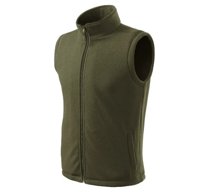 Ďalšia fleecová vesta unisex vojenská