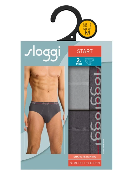 MEN START MIDI 2PACK model 21263922 SLIPY - Sloggi