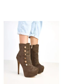 Topánky na podpätku model 217916 Solea