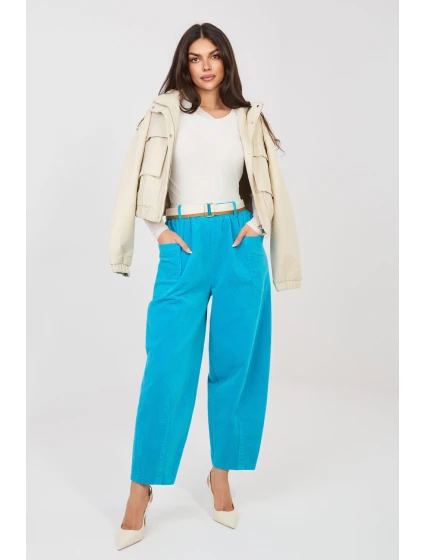 Šnúrové nohavice model 225093 Rue Paris