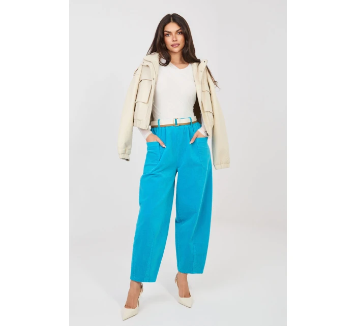 Šnúrové nohavice model 225093 Rue Paris