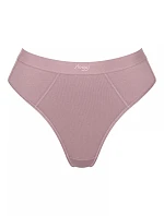 Dámske tangá EVER Ease String - PURPLE - fialovo-hnedé 6116 - SLOGGI