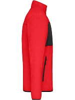 JN Pánská fleecová bunda 02. red/black model 22538439 - Daiber JN Pánská fleecová bunda 02. red/black model 22538439 - Daiber