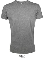 SOL'S Regent Fit Pánske tričko „Slim Fit“ 25.0553 šedá melírovaná