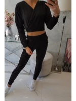 Sada s ozdobnými model 18746076 černé barvy - K-Fashion