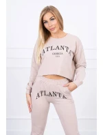 Sada Atlanta s potiskem béžová Sada Atlanta s potiskem béžová