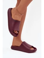 Lehké Dámské Pantofle Big Star model 21706429 Bordó - Big Star Shoes