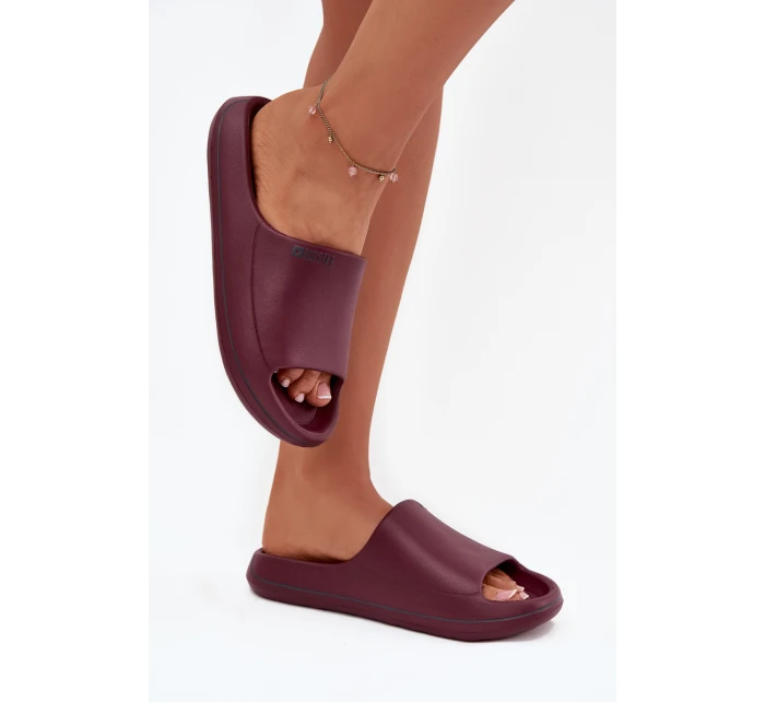 Lehké Dámské Pantofle Big Star model 21706429 Bordó - Big Star Shoes