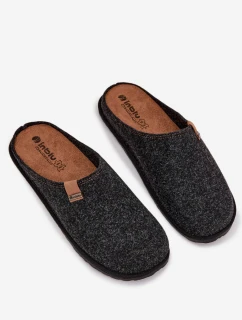 Pánské domácí pantofle preventivní Inblu SI000025 tmavě šedé