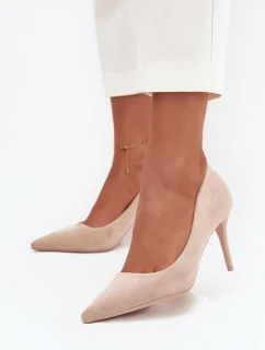 Lodičky s ihličkovým podpätkom model 218685 Krok vo veľkom štýle