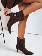 Dámske semišové hnedé topánky FashionStreet ZY1207 Dámske semišové hnedé topánky FashionStreet ZY1207