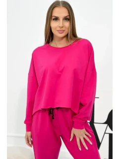 Set 2dílná mikina + kalhoty fuchsie